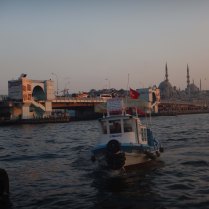 Istanbul harbour supper, 14 Sept 14